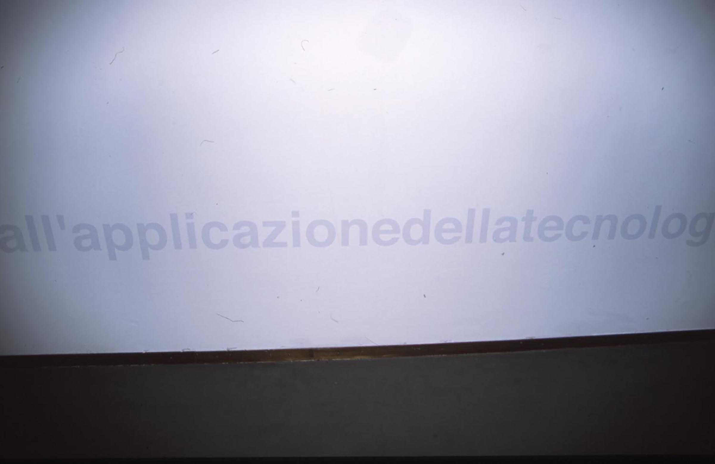 Liam Gillick, Lamp Factory, 2003 (detail)